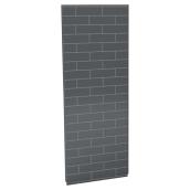 Maax Utile Shower Wall - Side Panel  - 32-in x 80-in - Composite - Metro - Thunder Grey