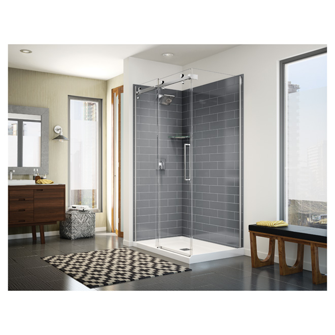 Maax Utile Shower Wall Back Panel, How To Install Utile Shower Walls