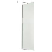 Maax Reveal 71 Shower Return Panel - Polished Chrome Finish - Tempered Clear Glass - Reversible