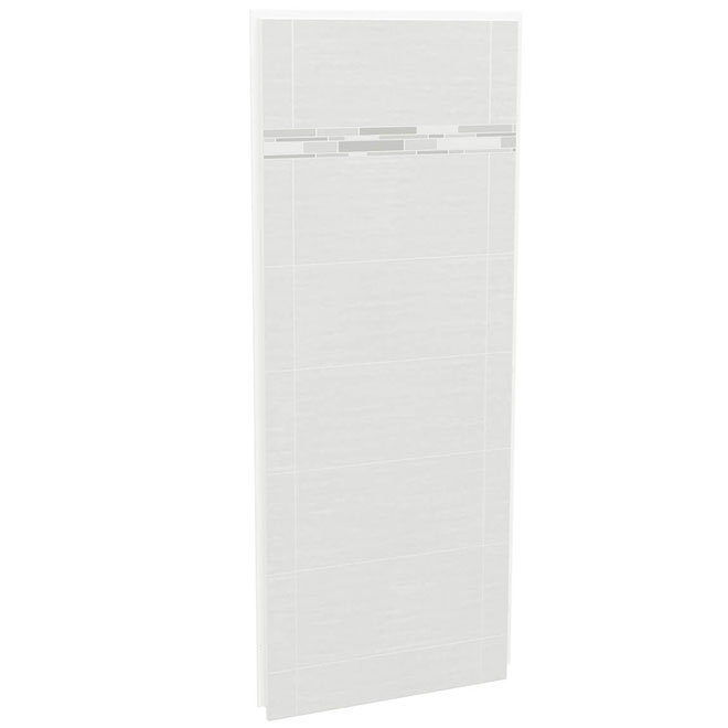 Maax Utile Shower Wall - Side Panel - 32-in x 80-in - Composite - Arctik
