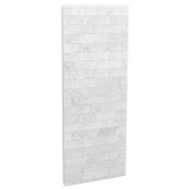 MAAX Utile Composite Side Panel Shower Wall - 32-in x 80-in - Carrara