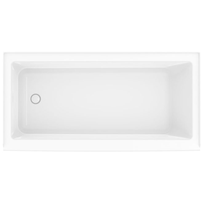 Baignoire Bosca MAAX en acrylique blanc 30 x 59,75 po, drain à gauche