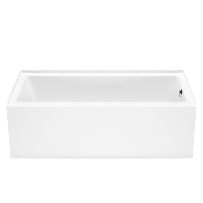 MAAX Bosca 20 x 30 x 60-in Righthand Drain White Acrylic Bathtub