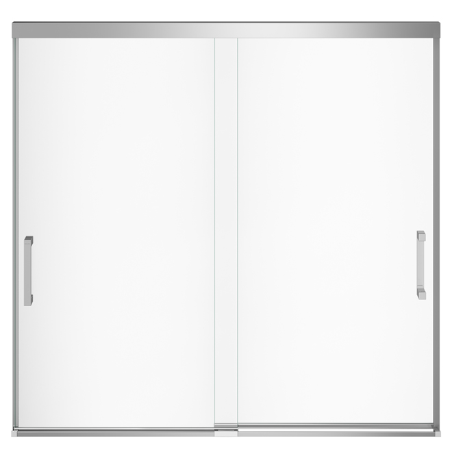 MAAX Incognito Shower Door - 39-in to 42-in Wide x 74-in High - Chrome  Frame 138520900084000