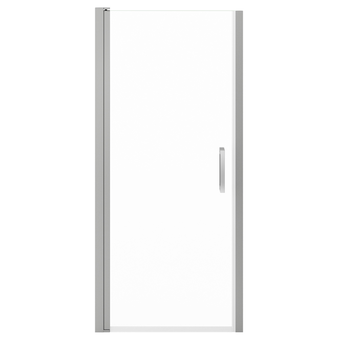 Image of Maax | Manhattan 31-In X 68-In X 6-Mm Swivel Shower Door - Chrome Handle | Rona