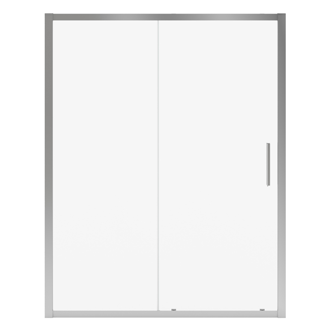 MAAX Connect 57 to 58.5-in W. x 72-in H. Extendable Bath-Shower Door - Chrome Frame