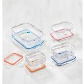 Ensemble de contenants, plastique Tritan, 12 pièces, clair
