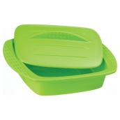 Papillote carrée en silicone, 42 oz, couleurs variées