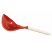 Louche à conserve en plastique, 250 ml, rouge/blanc