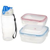 Ensemble à lunch Lock&Lock, 6 mcx, transparent