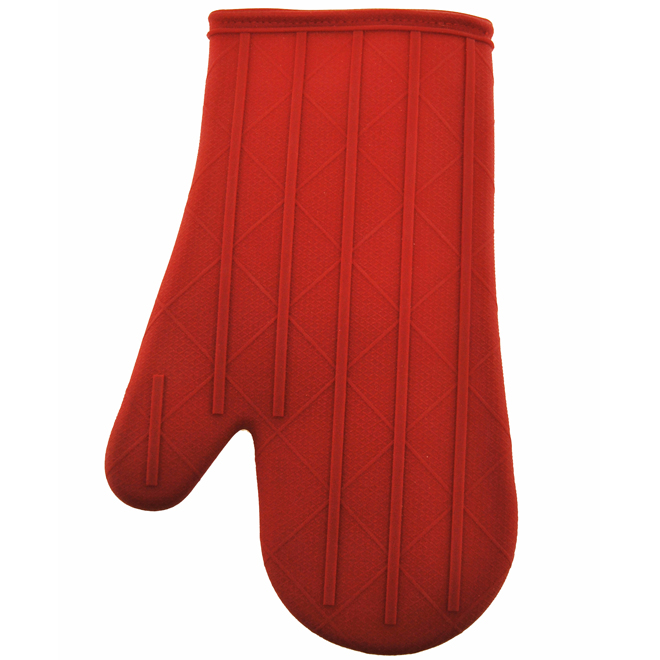 Starfrit 12-in Red Silicone Oven Mitt