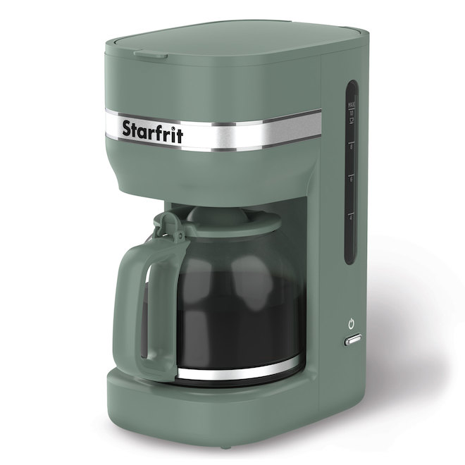 Cafetière 10 tasses Starfrit, sauge