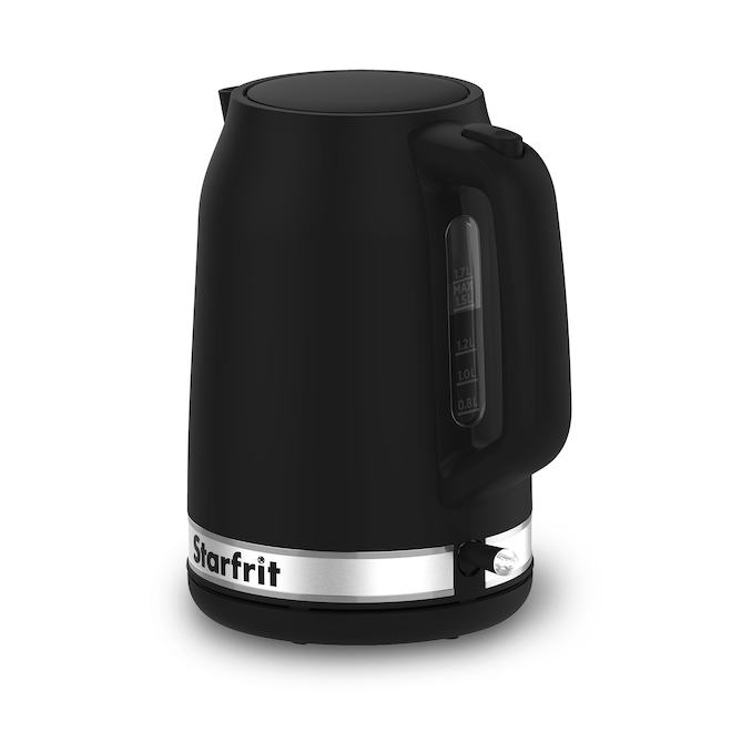 Bouilloire électrique Starfrit 1,7 L, noir