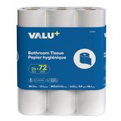 Papier toilette Valu+, paquet de 24 rouleaux de 2 plis