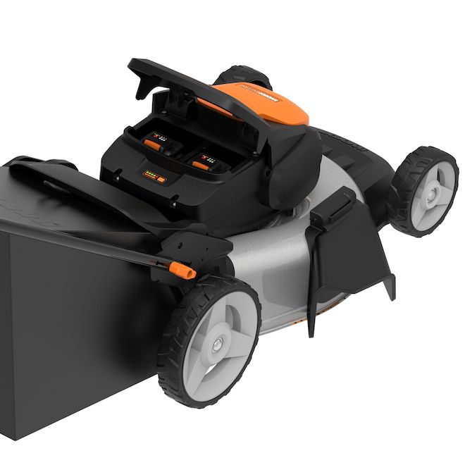 WORX Nitro 40 V Lithium-ion 21-in Deck Cordless Electric Push Lawn Mower