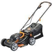Tondeuse à gazon sans fil WORX 40 V Power Share 4.0 Ah 17 po