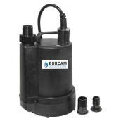 Burcam Black Utility Pump with 115-V Motor