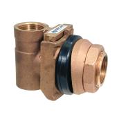 Burcam 1-in Brass Pitless Adapter