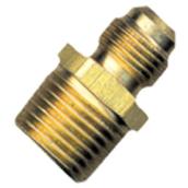 Flare Union - Brass - 3/8" x 1/2" - Flare x MIP Half