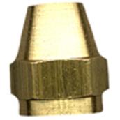 Short Rod Flare Nut - Brass - 45° - 3/8"