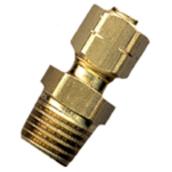 Union - Brass - 3/8" x 3/8" - Tube x MIP