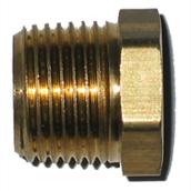 Bague hexagonale, laiton, 1/4" x 1/8", MIP x FIP