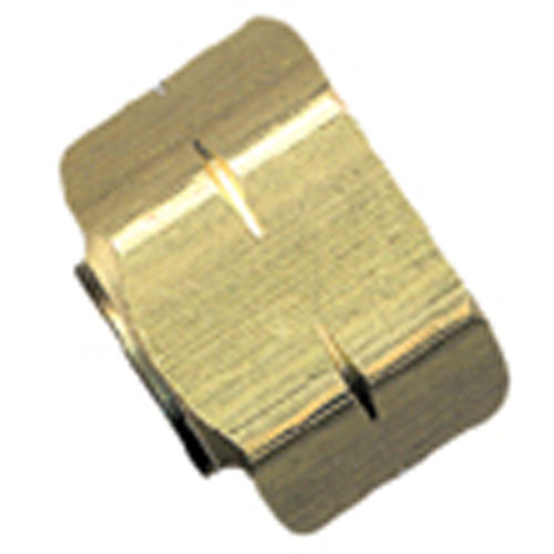 Compression Nut with Insert - Brass - 1/4