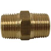 Nipple - Brass - 3/8" - MIP x MIP