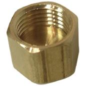 Compression Cap - Brass - 1/4"