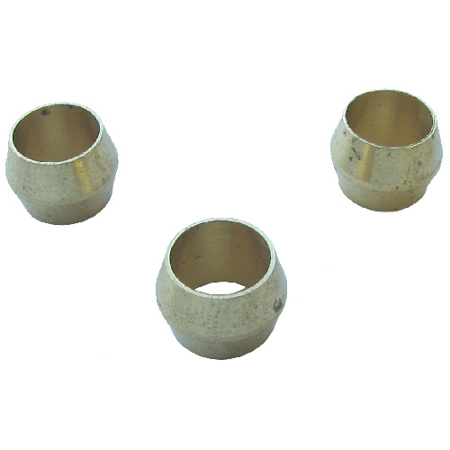 SIOUX CHIEF Compression Nut with Insert - Brass - 1/4 909-070201