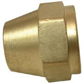 Short Rod Flare Nut - Brass - 45° - 5/8