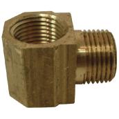 Street Elbow - Brass - 90° - 1/8" x 1/8" - MIP x FIP