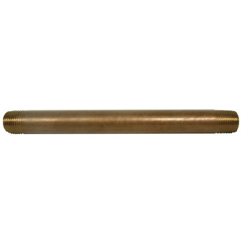 Sioux Chief 1/8 inch x 1-1/2 inch Lead-Free Brass Pipe Nipple