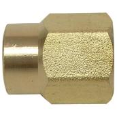 Reducer Coupling - Brass - 1/4" x 1/8" - FIP x FIP