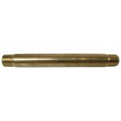 Nipple - Brass - 1/4" x 5" - MIP x MIP