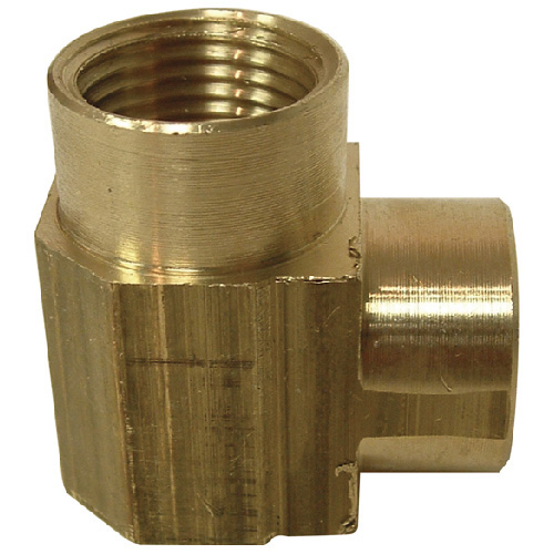 Elbow - Brass - 90° - 3/8" x 3/8" - FIP x FIP