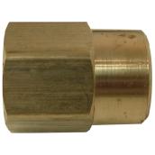 Watts 1/2-in x 1/4-in Brass Reducer Coupling