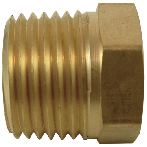 Hex Bushing - Brass - 1/2" x 1/8" - MIP x FIP