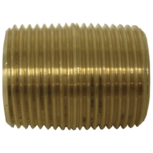 Nipple - Brass - 3/4" - MIP x MIP