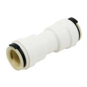Straight Union - Plastic - Quick Connect - 1/2" CTS - White