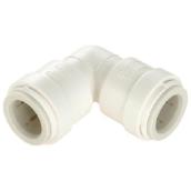 Elbow 90° - Plastic - Quick Connect - 1/2" CTS - White