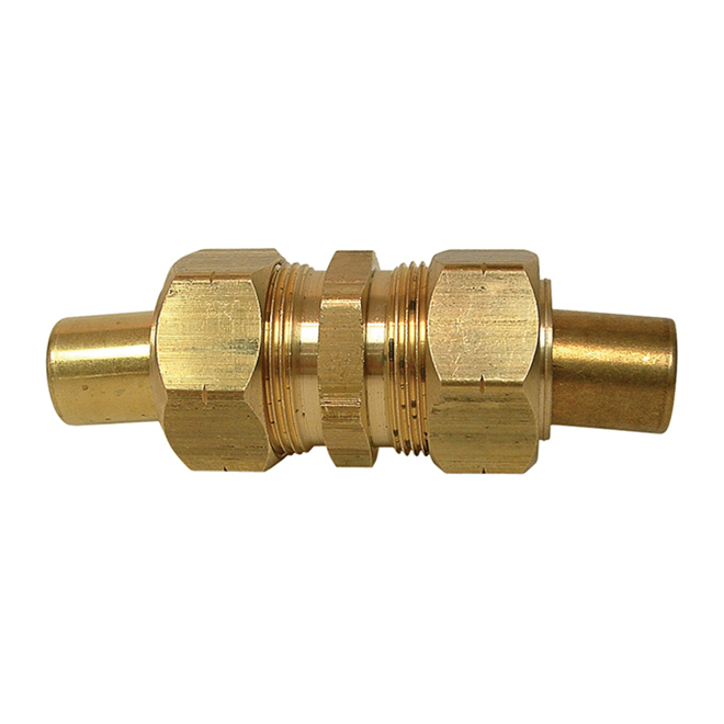 SIOUX CHIEF Union - Brass - 1/4 x 1/4 - Tube x Tube 907-120201
