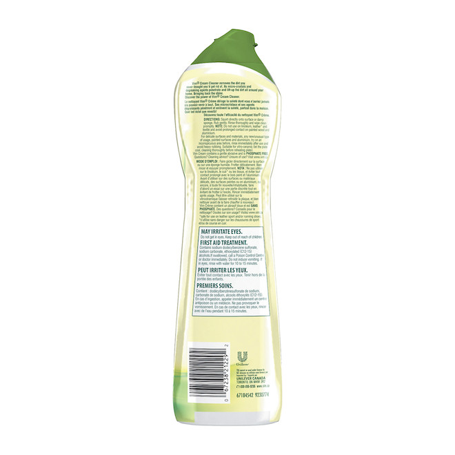 Vim Cream Cleaner - Multisurface - Lemon Scent - 500-ml 21229