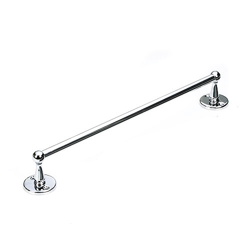 Taymor Columbia 18-in Polished Chrome Steel Single Towel Holder