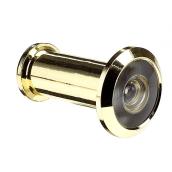 Taymor Peeping Hole Door Viewer - Polished Brass - 180° Visual Angle - 1 3/8-in to 2 1/8-in Door Thickness