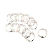 Taymor Shower Curtain Rings - Plastic - Clear - 12-Count