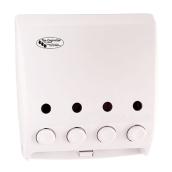 4-Pumps Soap dispenser - White