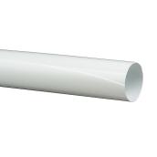 Taymor White Shower Rod Cover - Plastic - Improves Glide - 59-in L