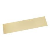 Taymor Door Kick Plate - Polished Brass - Gold - 34-in x 8-in