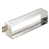 Taymor Mail Slot Sleeve - Stainless Steel - 2 7/16-in x 7 1/2-in